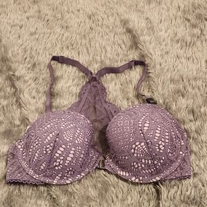 Victoria's Secret Lavender Lace Bralette Size 32C, New With Tags!